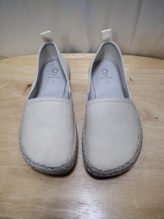 Shoes - Shapen Playa Espadrilles Barefoot Shoes, Beige, EU 38 US 7.5-8